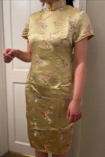 Ladies, Pink/Gold Oriental