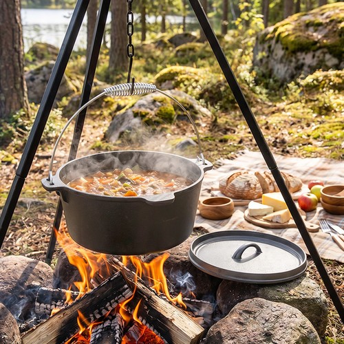 Cast iron dutch oven - cast,