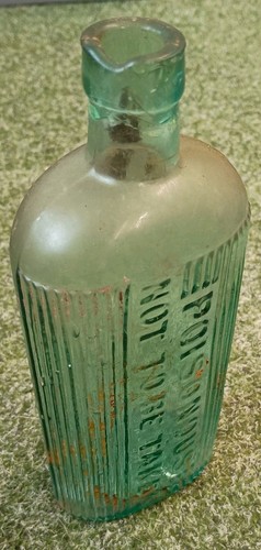 18cm aqua green - ribbed, poison