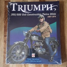 Triumph 350/500 Unit Construction Twins Bible : 1957-1974 by Peter Henshaw...