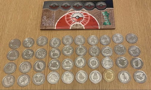 Meiji pokemon metal coin - meiji,