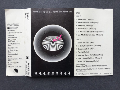 Queen jazz cassette - -,