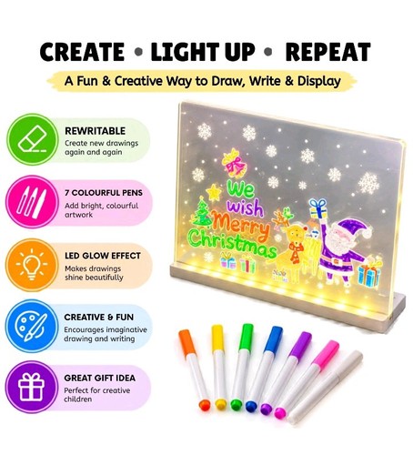 Led acrylic note - led, 7