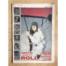 PALLAS SOUNDS MAGAZINE FEB 11 1984 PALLAS  COVER WITH MORE INSIDE + the alarm/bl