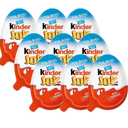100 pcs kinder joy chocolate - pcs,