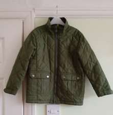 AGE 5-6 YEARS BOYS REGATTA ZION QUILTED JACKET FULL ZIP