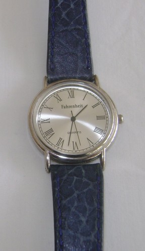 Fahrenheit mens quartz watch - fahrenheit,