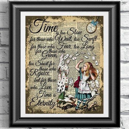 Original art print - original, dictionary