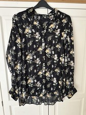 Roman Originals 2 Piece Floral Blouse Top - Size 20 - New Without Tags