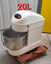 Buffalo White Spiral Dough Mixer 20 Ltr Litre - CP821  Catering  8kg of Dough  