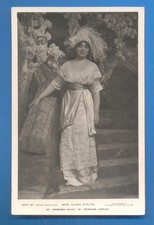 MISS CLARA EVELYN.REAL PHOTOGRAPHIC ROTARY POSTCARD POSTED 1912
