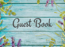 Guest book for your - book:, vacation