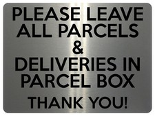 2363 Please Leave All Parcels