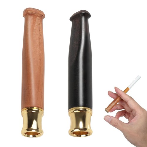 Pcs cigarette holder wooden - 2,