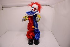 Animated Halloween Clown With Sound 'George' Freaky Halloween Prop