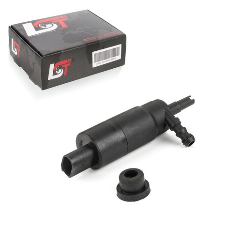 Headlight washer pump spray