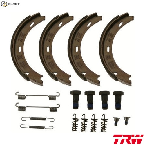 Brake shoe set parking - set,