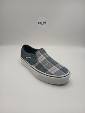 Vans Asher Platform Plaid Mix