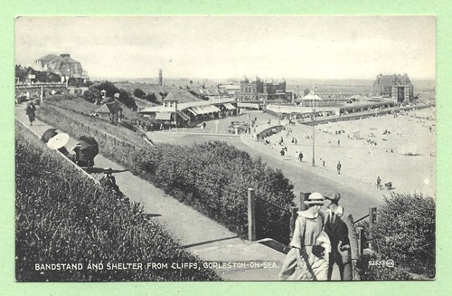 Norfolk w postcard - b/w,