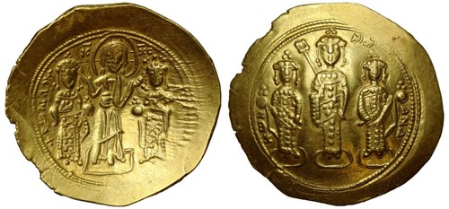 Romanus gold histamenon - romanus,