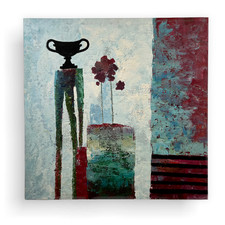 HUGE Oil Painting,  Abstract