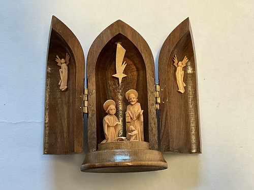Vintage oberammergau nativity - vintage,