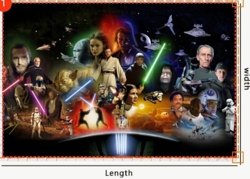1000pcs star wars themed - star,