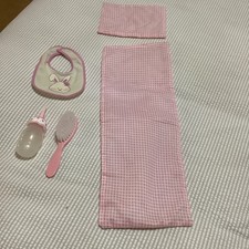 Dolls Cot Blanket And Pillow