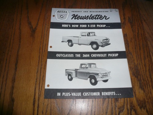 1957 ford newsletter - -,