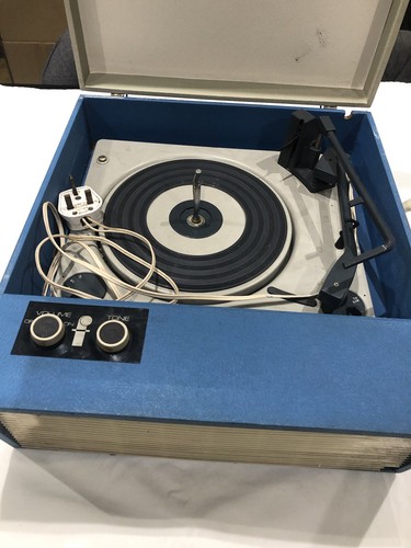 Old record player - old,