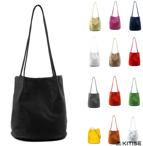 Soft vegan leather slouchy - vegan,