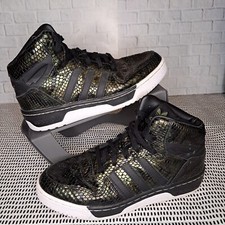 Adidas Women's M Attitude Revive Trainers Shoes UK 4.5 Colour Black Green White