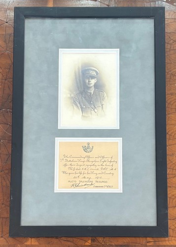 Wwi 7th battalion king - wwi,