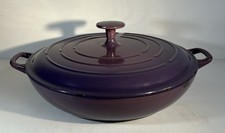 FRENCH CAST IRON ENAMEL 31cm