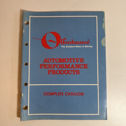 1988 offenhauser catalog 51 - 1988,
