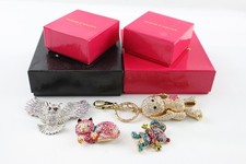 Butler & Wilson Jewellery Animal Cat Mouse Owl Signed Branded Boxes x 4