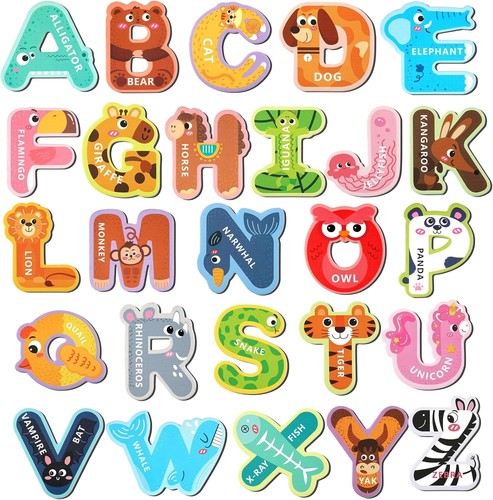 Magnetic letters large fridge - magnetic, letters,large
