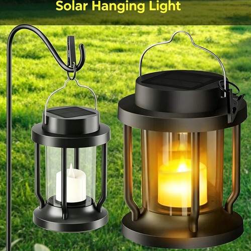 Solar lantern hanging light - lantern,