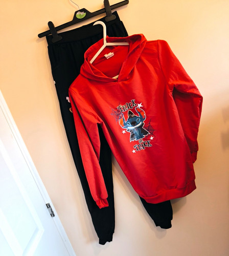 Girls 2pc tracksuit set stitch - 2pc,