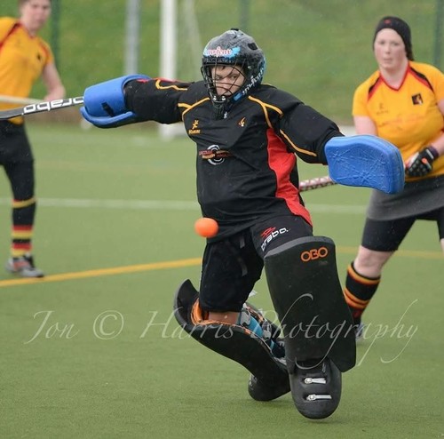 Field hockey goalkeeper - field,