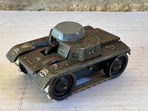 Vintage tinplate clockwork - vintage,