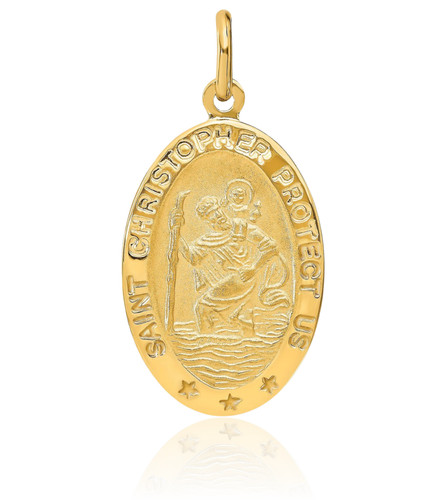14k solid yellow gold - yellow, large