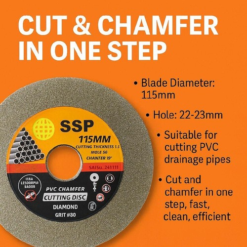 115mm cut chamfer blade for - blade,