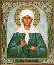Matrona Dmitrievna Nikonova saint of the Russian Orthodox Church Icon