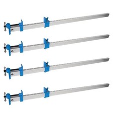 4 x Quick Release Sash Clamps EXTRA LONG 36"/900mm Wood Bench T Bar Cramp Frame