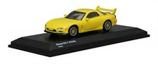 Kyosho Original 1/64 Mazda RX-7 FD3S Yellow Finished Product Limited