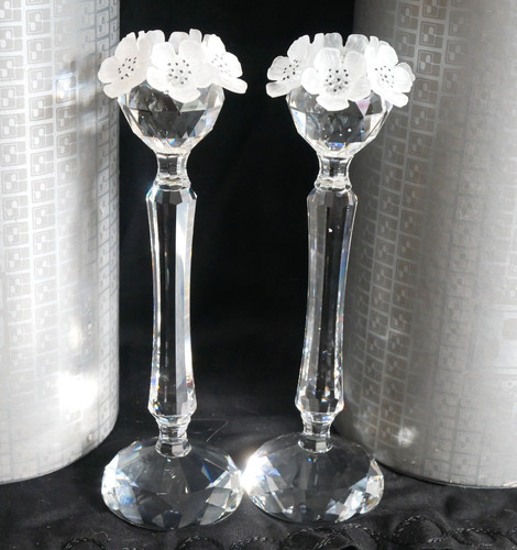 Boxed swarovski crystal - boxed, pair