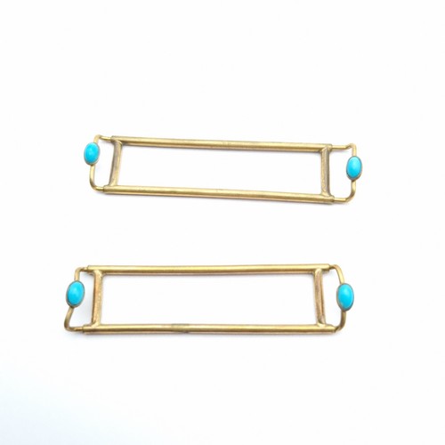 Antique ribbon buckles - antique,