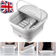 Foot Spa Pedicure Electric Vibrating Wet Warm Bath with Infrared Massage Rollers