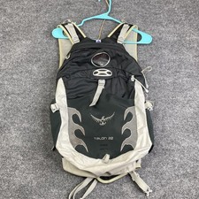 Osprey Talon 22 Daypack Hiking Backpack S/M Black Gray AirScape 22L Hydration